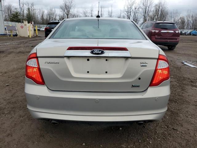 3FAHP0CG6AR186769 - 2010 FORD FUSION SEL BEIGE photo 6