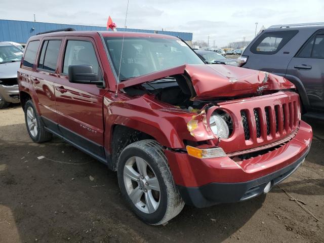 1C4NJRFB6ED817375 - 2014 JEEP PATRIOT LATITUDE RED photo 4