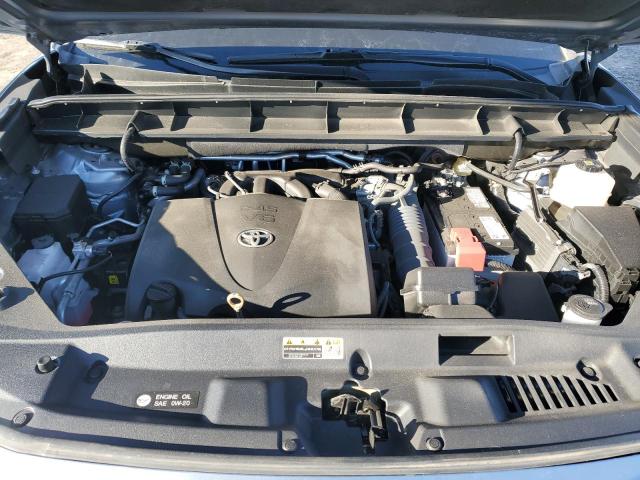 5TDGZRBH0MS158966 - 2021 TOYOTA HIGHLANDER XLE 蓝色 照片 12