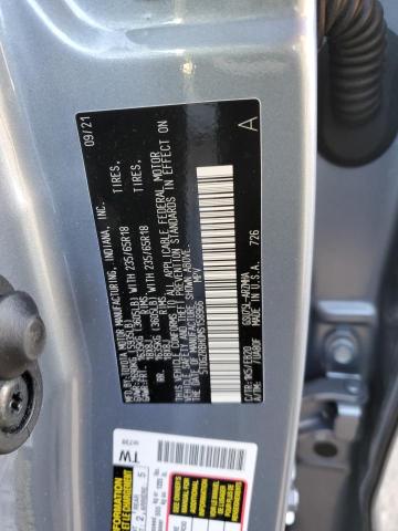 5TDGZRBH0MS158966 - 2021 TOYOTA HIGHLANDER XLE 蓝色 照片 13