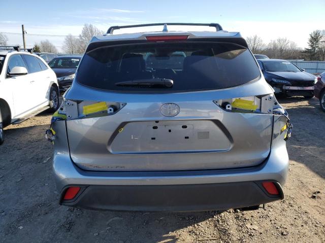 5TDGZRBH0MS158966 - 2021 TOYOTA HIGHLANDER XLE 蓝色 照片 6