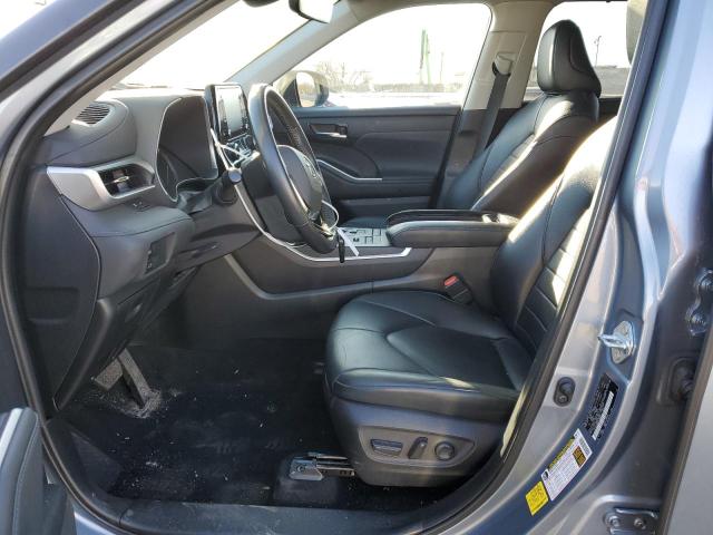 5TDGZRBH0MS158966 - 2021 TOYOTA HIGHLANDER XLE 蓝色 照片 7