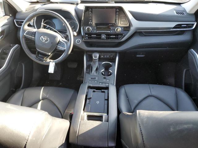 5TDGZRBH0MS158966 - 2021 TOYOTA HIGHLANDER XLE 蓝色 照片 8