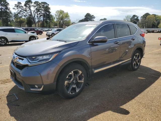 7FARW1H94JE000279 - 2018 HONDA CR-V TOURING GRAY photo 1