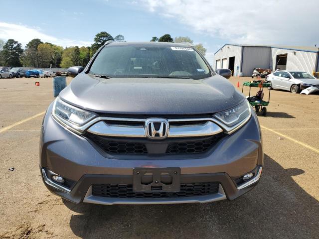 7FARW1H94JE000279 - 2018 HONDA CR-V TOURING GRAY photo 5