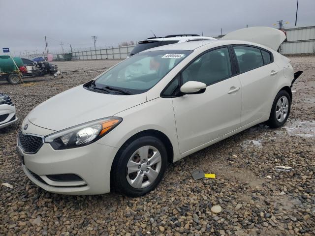 KNAFK4A64E5162607 - 2014 KIA FORTE LX BEIGE photo 1