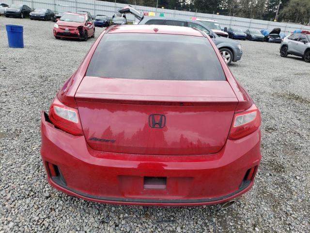 1HGCT1B84DA003076 - 2013 HONDA ACCORD EXL RED photo 6