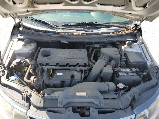 KNAFU4A27A5098371 - 2010 KIA FORTE EX GRAY photo 11