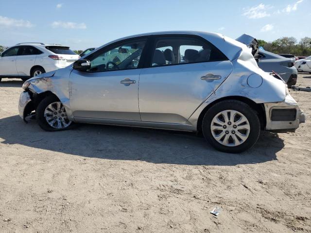 KNAFU4A27A5098371 - 2010 KIA FORTE EX GRAY photo 2