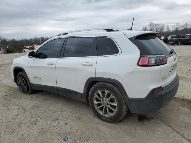 1C4PJMLX3KD225729 - 2019 JEEP CHEROKEE LATITUDE PLUS WHITE photo 2