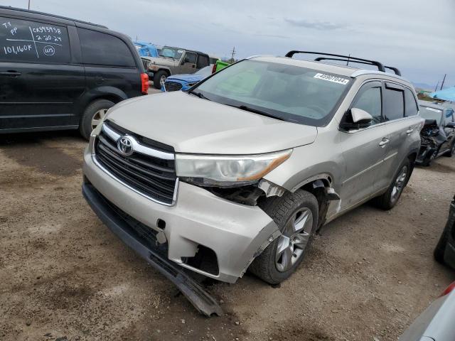 2015 TOYOTA HIGHLANDER LIMITED, 