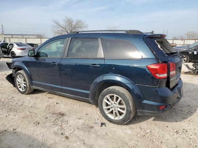 3C4PDCBG6ET157539 - 2014 DODGE JOURNEY SXT BLUE photo 2