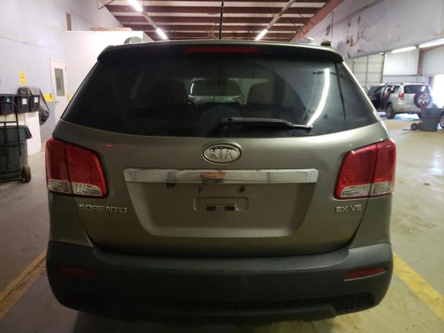 5XYKUDA29CG268600 - 2012 KIA SORENTO EX TAN photo 6