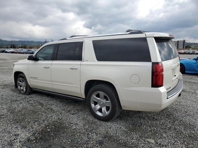 1GNSKKKCXFR156919 - 2015 CHEVROLET SUBURBAN K1500 LTZ CREAM photo 2