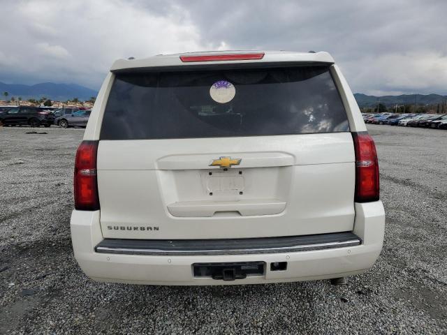 1GNSKKKCXFR156919 - 2015 CHEVROLET SUBURBAN K1500 LTZ CREAM photo 6