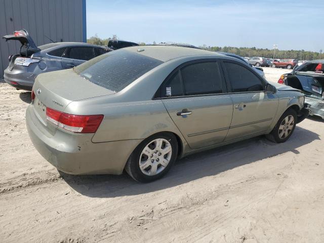 5NPET46C98H390410 - 2008 HYUNDAI SONATA GLS GREEN photo 3