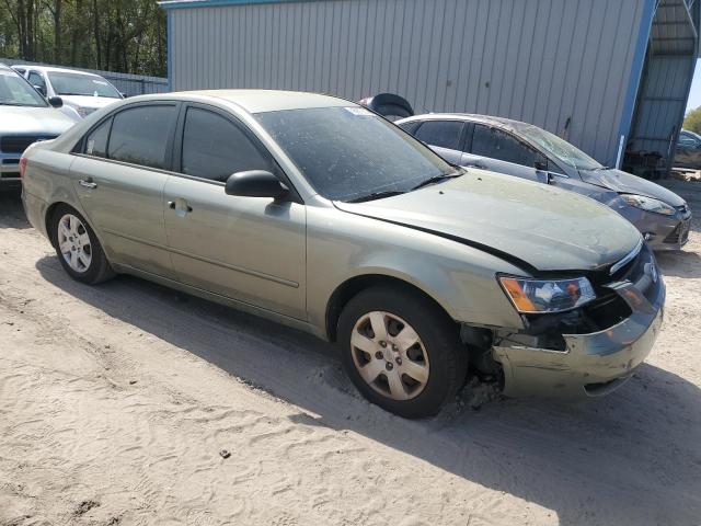 5NPET46C98H390410 - 2008 HYUNDAI SONATA GLS GREEN photo 4