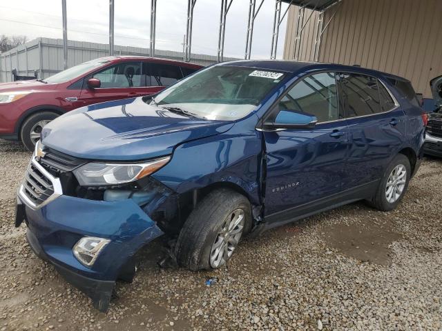 2GNAXTEV0K6192253 - 2019 CHEVROLET EQUINOX LT BLUE photo 1