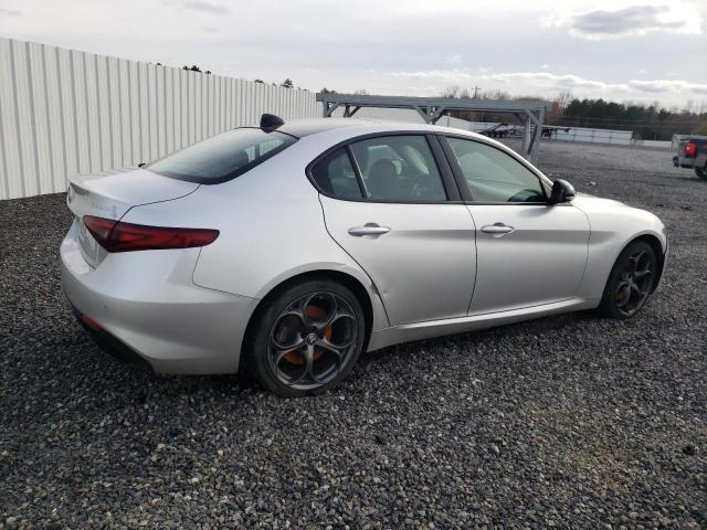 ZARFANBN2K7601682 - 2019 ALFA ROMEO GIULIA TI SILVER photo 3