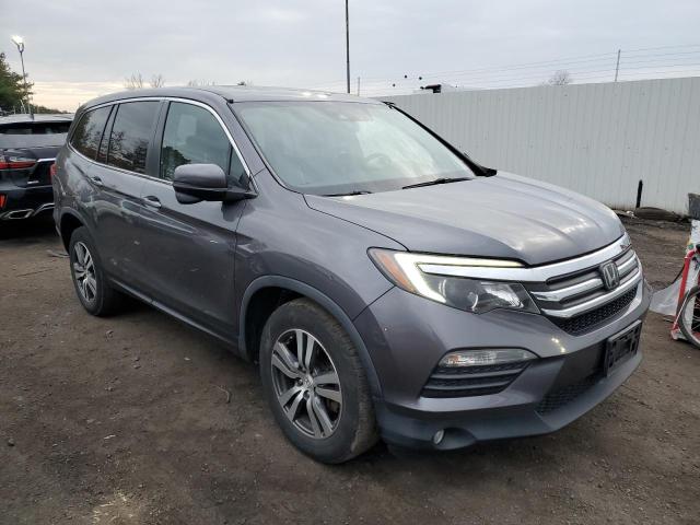 5FNYF6H62GB075341 - 2016 HONDA PILOT EXL GRAY photo 4