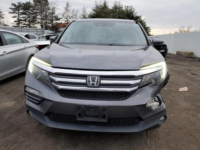 5FNYF6H62GB075341 - 2016 HONDA PILOT EXL GRAY photo 5