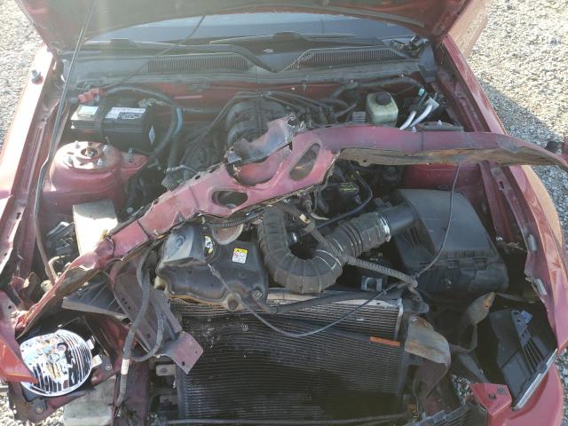 1ZVFT80N165147982 - 2006 FORD MUSTANG RED photo 11