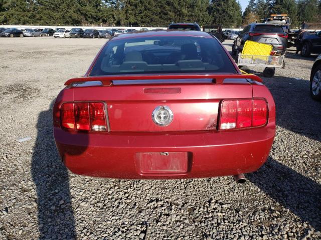 1ZVFT80N165147982 - 2006 FORD MUSTANG RED photo 6