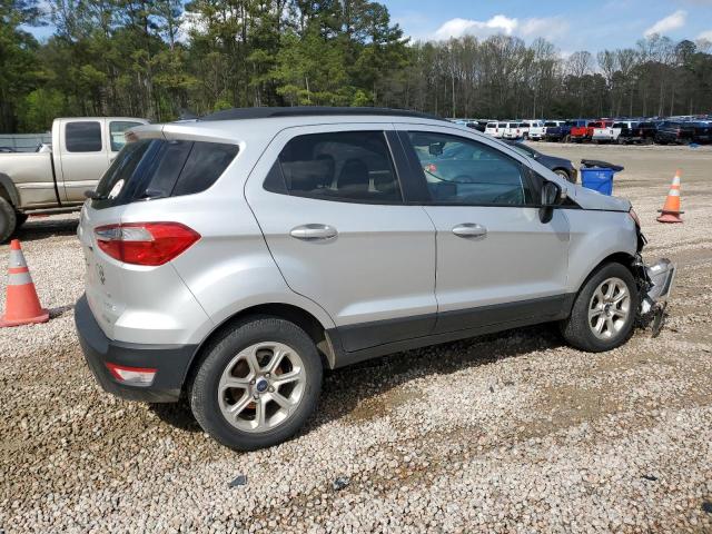 MAJ3S2GE4LC368159 - 2020 FORD ECOSPORT SE SILVER photo 3