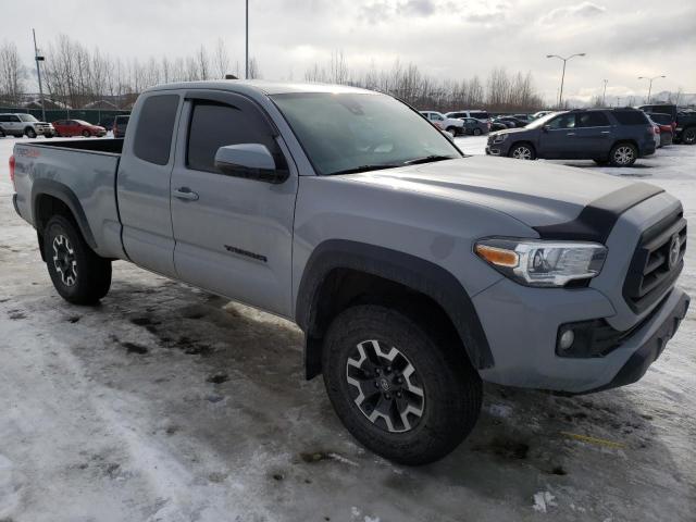 5TFSZ5AN6KX209520 - 2019 TOYOTA TACOMA ACCESS CAB GRAY photo 4