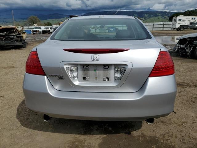 1HGCM665X6A026729 - 2006 HONDA ACCORD EX SILVER photo 6