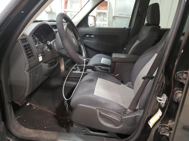 1J8GN28K49W523199 - 2009 JEEP LIBERTY SPORT BLACK photo 7