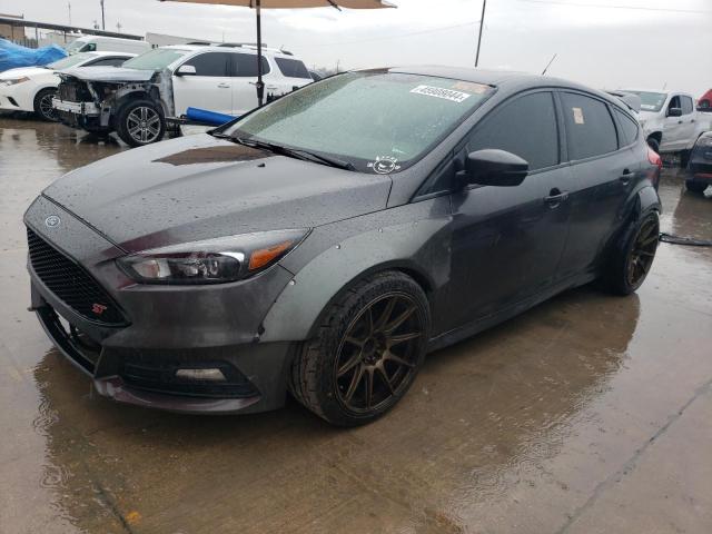 1FADP3L98HL344202 - 2017 FORD FOCUS ST GRAY photo 1