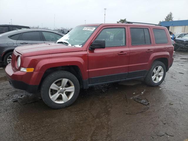 1C4NJRFB9ED784226 - 2014 JEEP PATRIOT LATITUDE RED photo 1