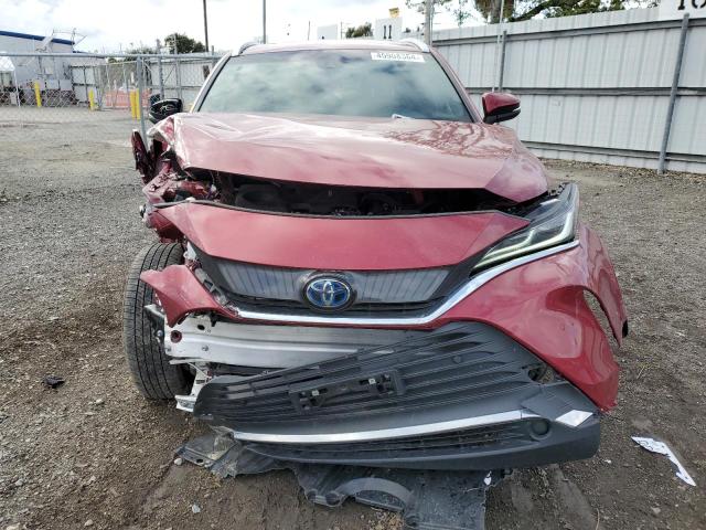 JTEAAAAH7MJ048781 - 2021 TOYOTA VENZA LE RED photo 5