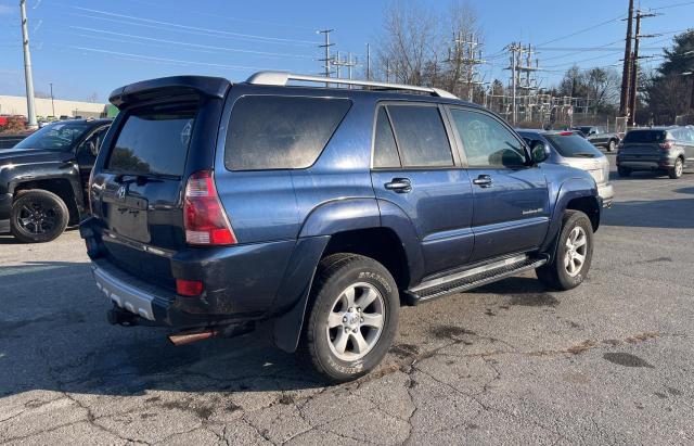 JTEBT14R648014003 - 2004 TOYOTA 4RUNNER SR5 BLUE photo 4