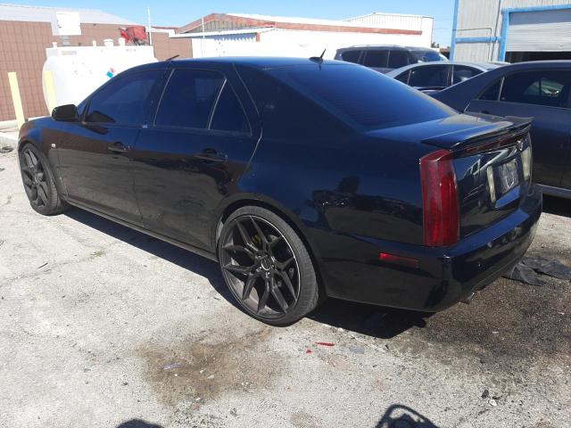 1G6DW677370185390 - 2007 CADILLAC STS BLACK photo 2