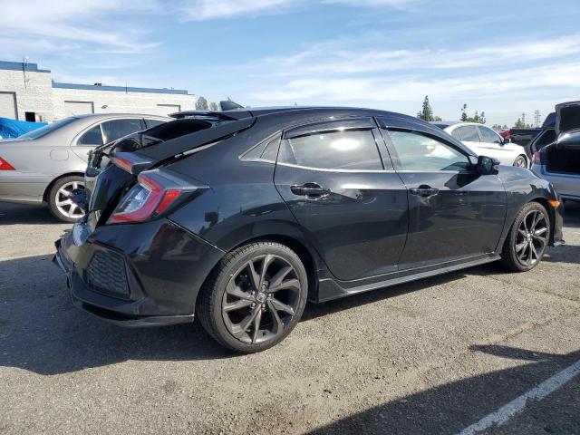 SHHFK7H93JU411104 - 2018 HONDA CIVIC SPORT TOURING BLACK photo 3