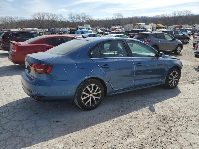 3VWDB7AJ0HM225648 - 2017 VOLKSWAGEN JETTA SE BLUE photo 3