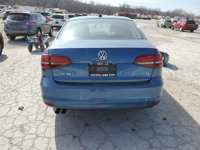 3VWDB7AJ0HM225648 - 2017 VOLKSWAGEN JETTA SE BLUE photo 6