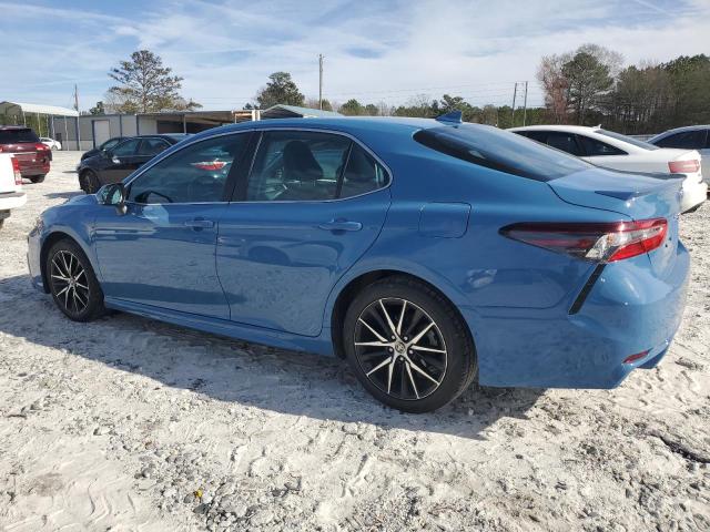4T1G11AK4PU188523 - 2023 TOYOTA CAMRY SE NIGHT SHADE BLUE photo 2