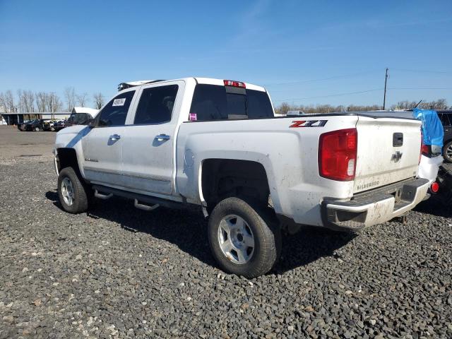 3GCUKSEJ8JG609892 - 2018 CHEVROLET SILVERADO K1500 LTZ WHITE photo 2