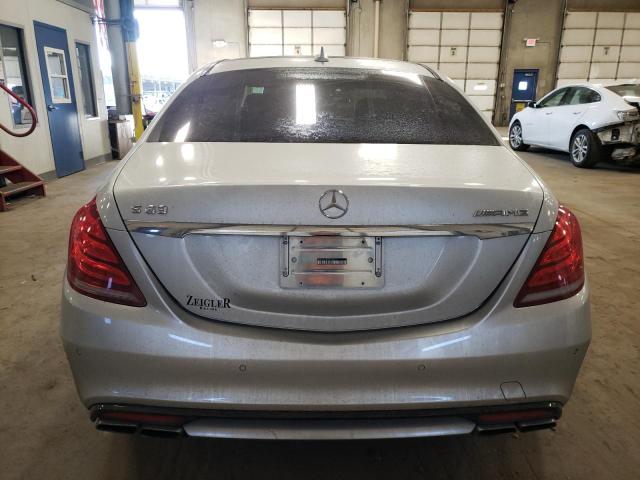 WDDUG7JB4FA109012 - 2015 MERCEDES-BENZ S 63 AMG SILVER photo 6