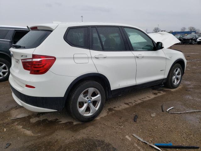 5UXWX5C53BL710214 - 2011 BMW X3 XDRIVE28I WHITE photo 3