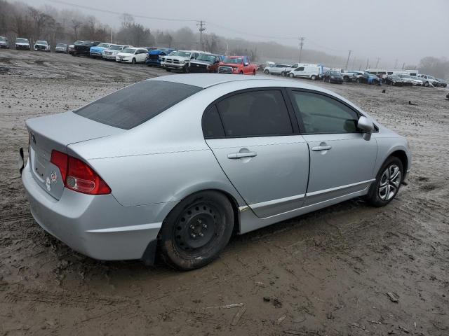 1HGFA16597L044217 - 2007 HONDA CIVIC LX SILVER photo 3