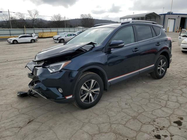 2T3RFREV4JW803955 - 2018 TOYOTA RAV4 ADVENTURE BLUE photo 1