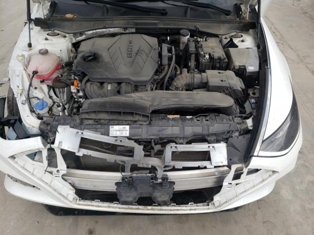 KMHL14JA8NA234621 - 2022 HYUNDAI SONATA SEL WHITE photo 11