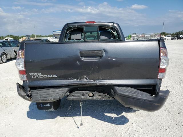 5TEPX4EN5AZ737962 - 2010 TOYOTA TACOMA GRAY photo 6