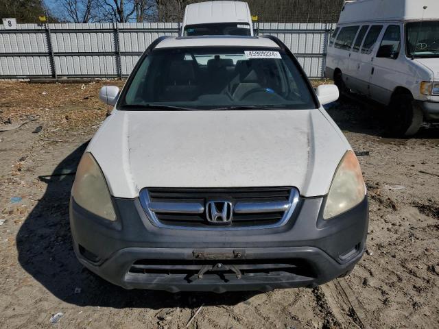 SHSRD78814U233187 - 2004 HONDA CR-V EX WHITE photo 5