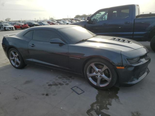 2G1FJ1EJ4E9207981 - 2014 CHEVROLET CAMARO SS GRAY photo 4