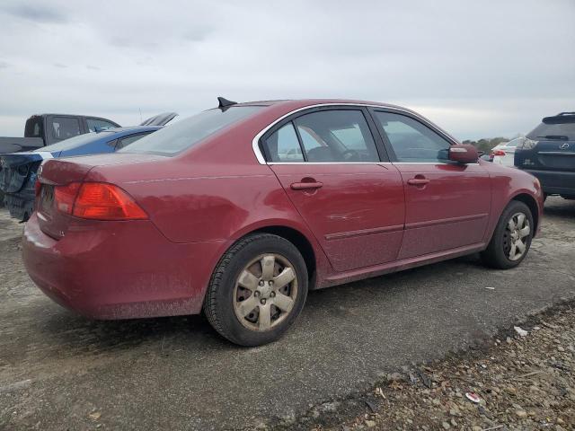 KNAGE228495356737 - 2009 KIA OPTIMA LX RED photo 3